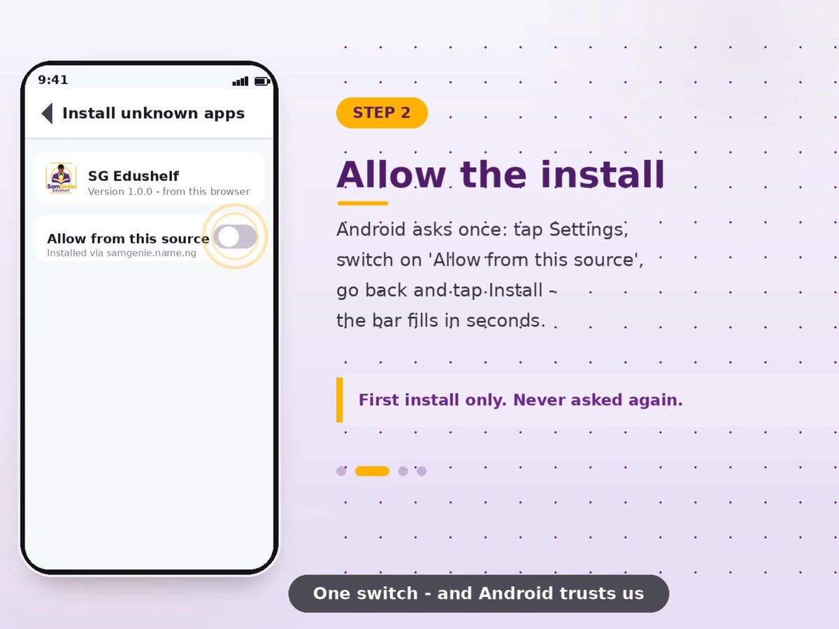 SamGenie EduShelf installation tutorial preview